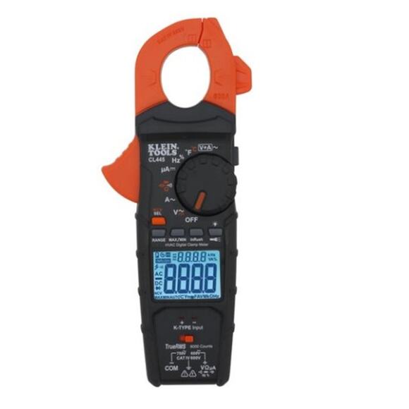 Klein Tools HVAC Clamp Meter True RMS 750V 600A CL445 New In Box (NIB) - Picture 1 of 6